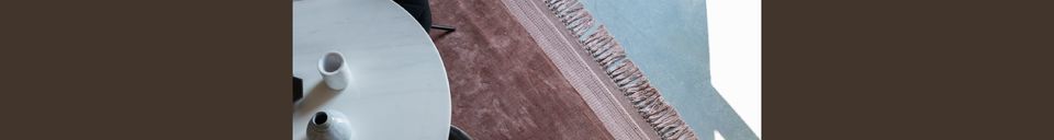 Descriptivo Materiales  Alfombra Blink 170X240 Pink