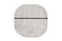 Miniatura Alfombra de lana gris 140x140 Oona Clipped
