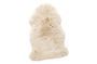 Miniatura Alfombra de piel de oveja blanca Prim Clipped