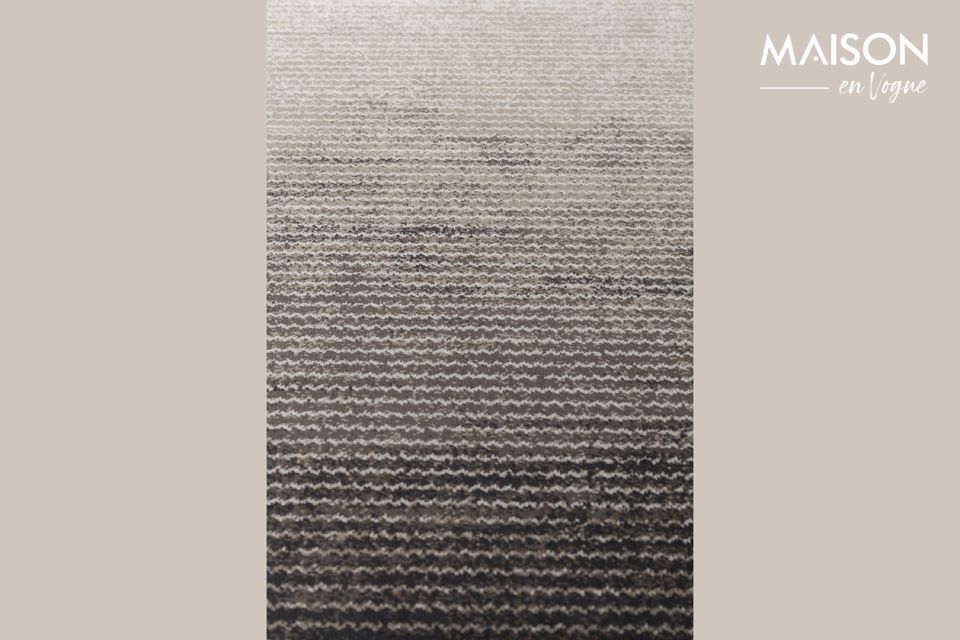 Alfombra de tela gris Obi - 6