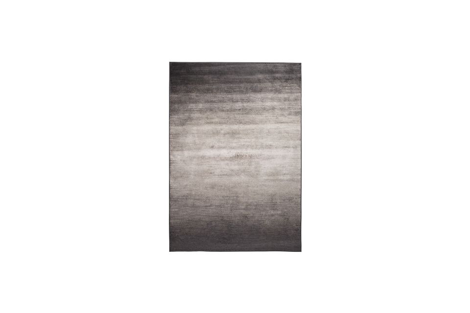 Alfombra de tela gris Obi Zuiver