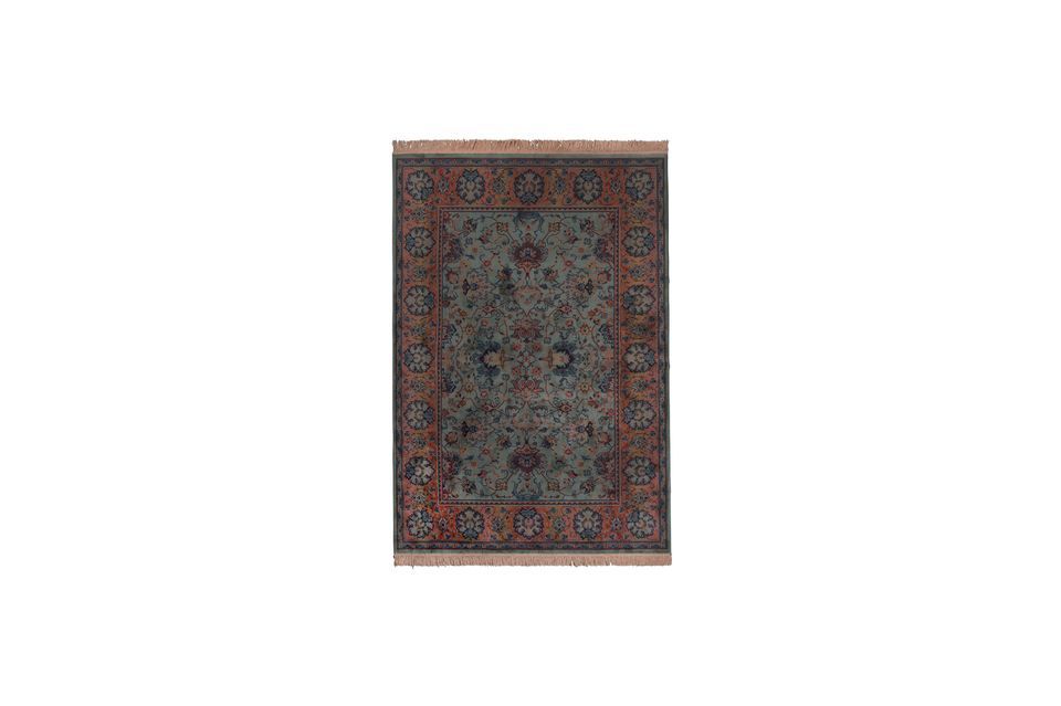 Alfombra de tela verde Bid DutchBone