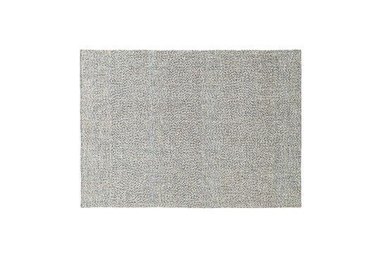 Alfombra de terciopelo beige 170x240 Polli Clipped