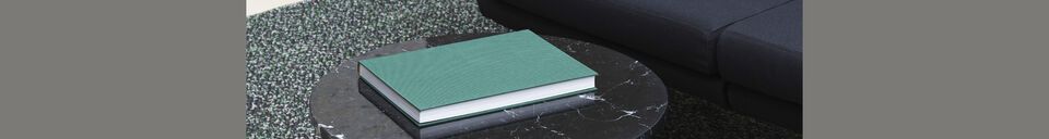 Descriptivo Materiales  Alfombra de terciopelo gris oscuro 170x240 Polli