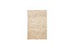 Miniatura Alfombra grande de tela beige Mara 1