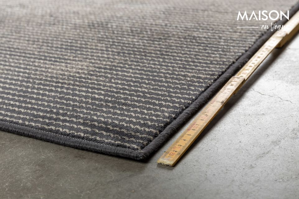 La alfombra gris Obi 170 X 240 no revela todos sus secretos a primera vista
