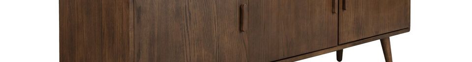 Descriptivo Materiales  Aparador de madera beige Arda