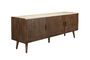 Miniatura Aparador de madera beige Arda Clipped