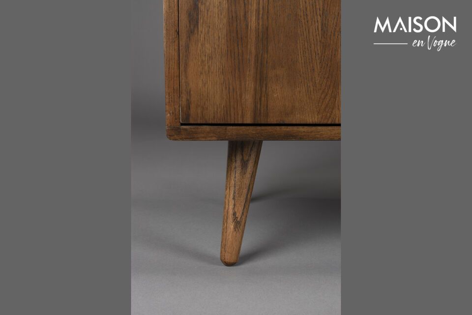 Las líneas limpias de este mueble
