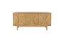 Miniatura Aparador de madera beige Groove Clipped