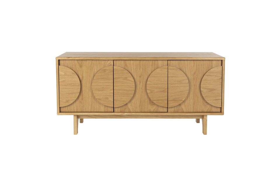 Aparador de madera beige Groove Zuiver
