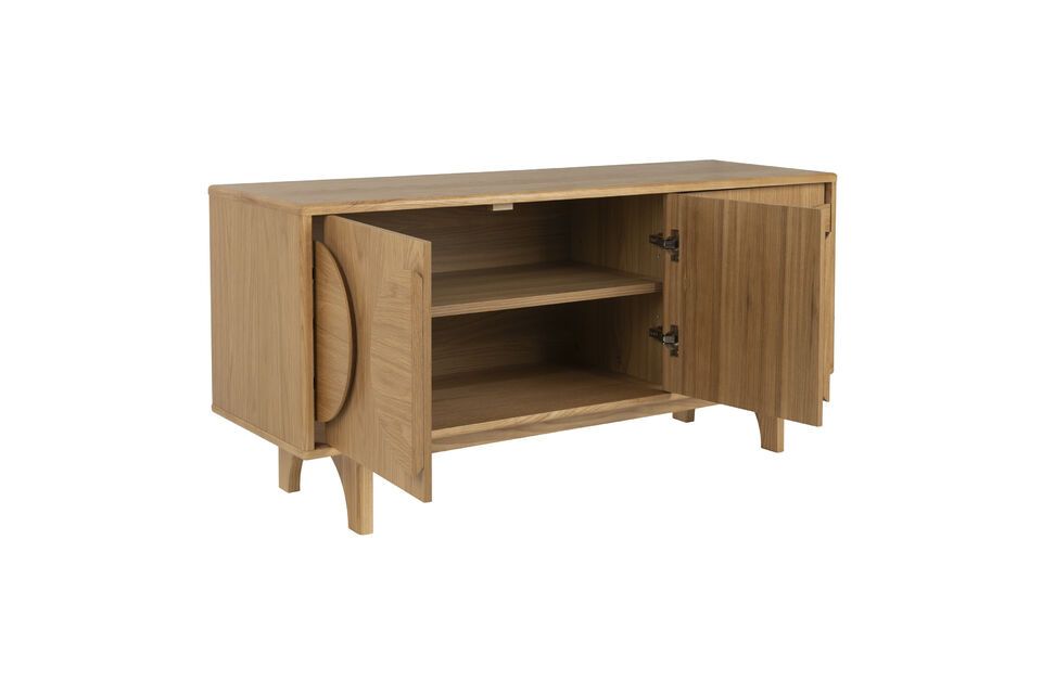 Aparador de madera beige Groove - 2