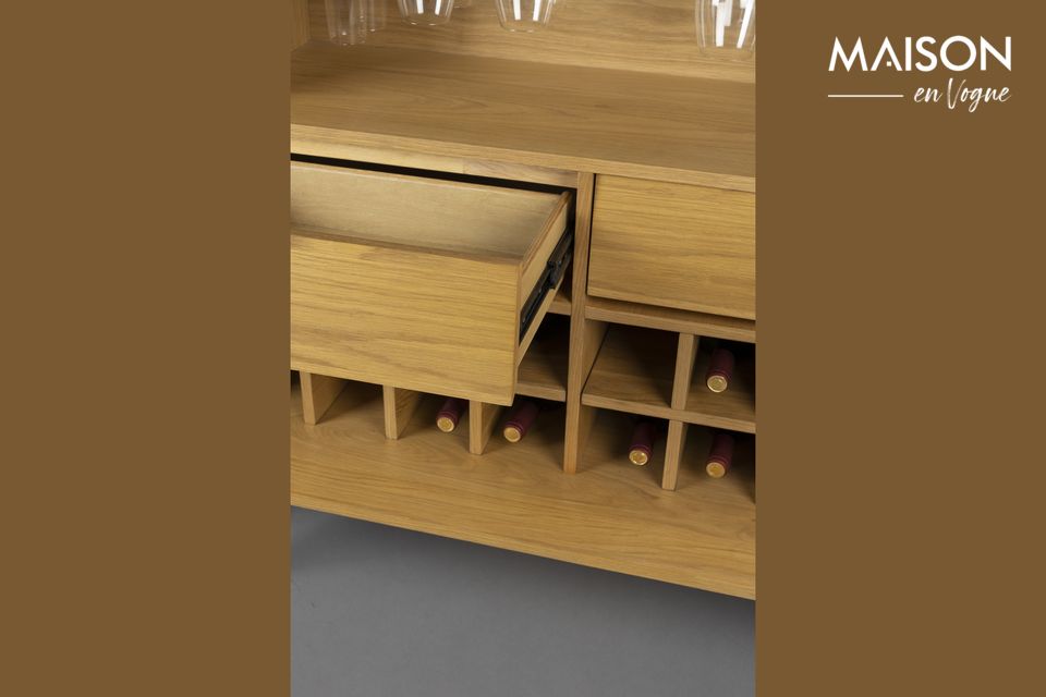 Un mueble bien pensado para guardar vinos excepcionales