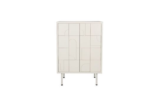 Aparador de madera gris Funk Clipped