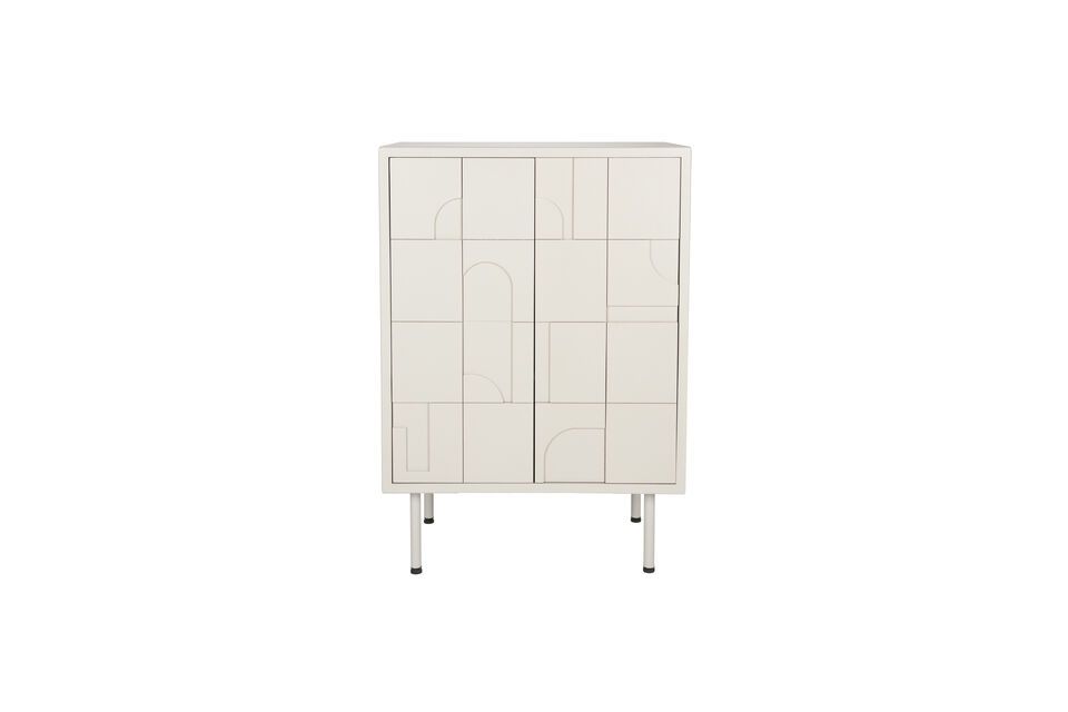 Aparador de madera gris Funk White Label