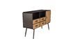 Miniatura Aparador de madera y metal High Gin 7