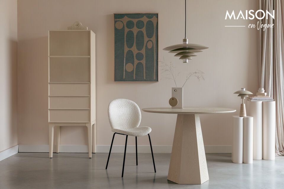 Elegancia moderna y calidez nórdica en roble.