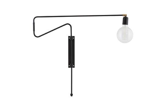 Aplique de latón negro Swing