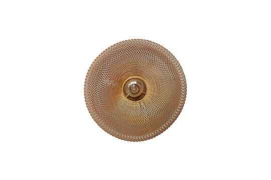 Aplique de metal dorado Wave