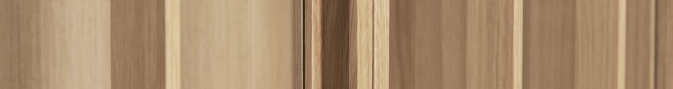 Descriptivo Materiales  Armario alto de madera beige Shoji
