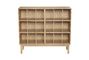 Miniatura Armario ancho de madera en color beige Shoji Clipped