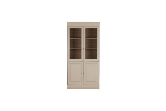 Armario con 4 puertas de madera gris Chow Clipped