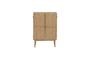 Miniatura Armario de madera beige Candour Clipped