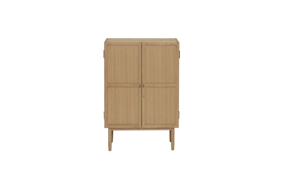 Armario de madera beige Candour Hübsch