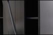 Miniatura Armario Harris con puertas correderas de madera negra 6