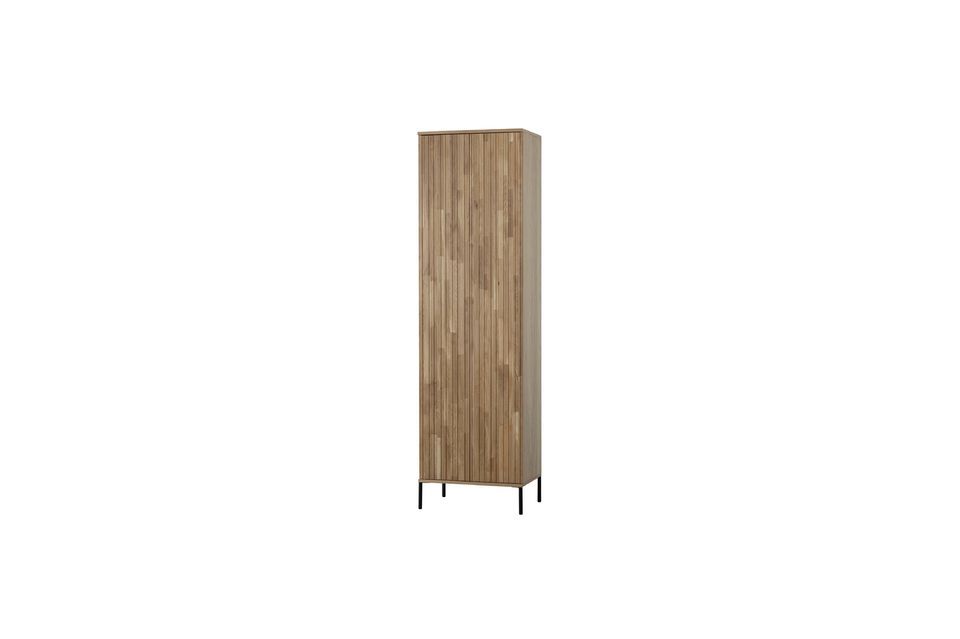 Armario roble beige con cajones Nuevo Woood - 210cm