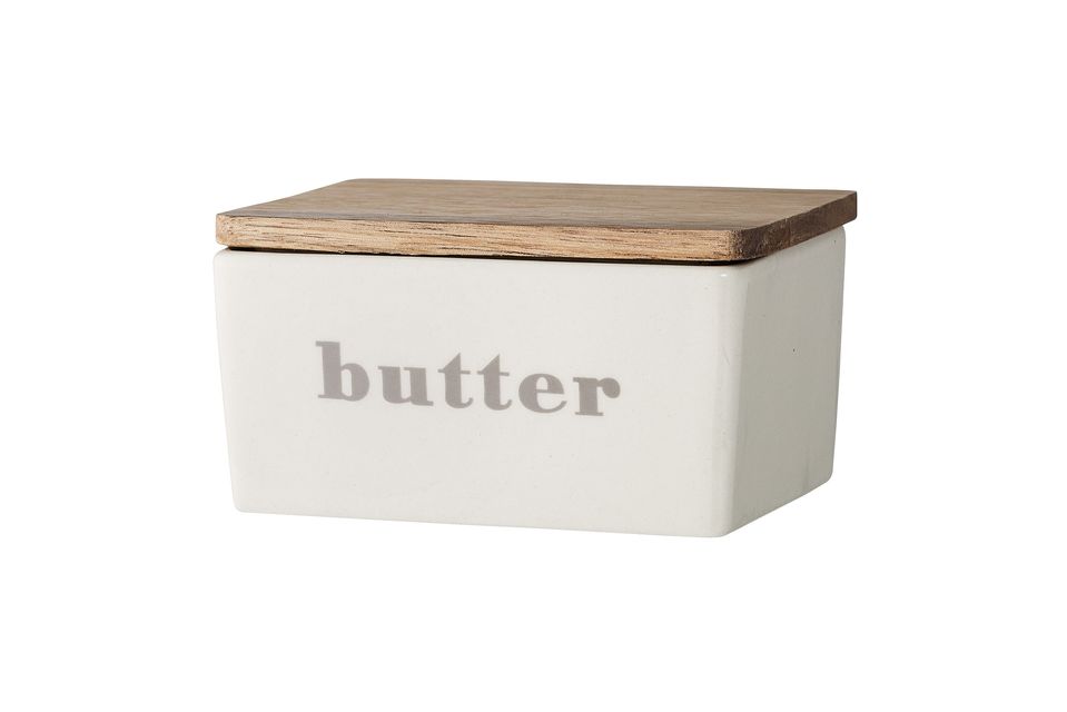 Una sobria y elegante caja de mantequilla