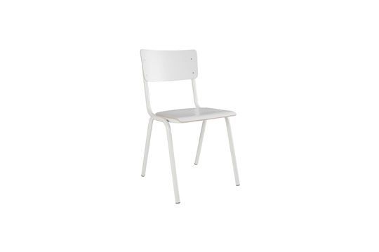 Back to School Silla blanca Clipped