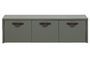 Miniatura Banco de madera con taquilla gris Etapa Clipped