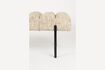 Miniatura Banco de tela beige Jethro 6