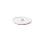 Miniatura Bandeja de gres blanco Pato buceador Clipped
