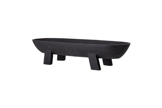 Bandeja de mango negro Eina Clipped