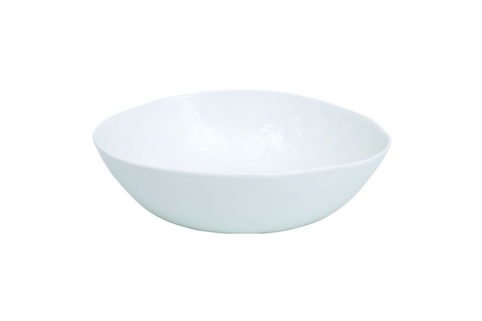 Bol de presentación de porcelana blanca H10 Pomax