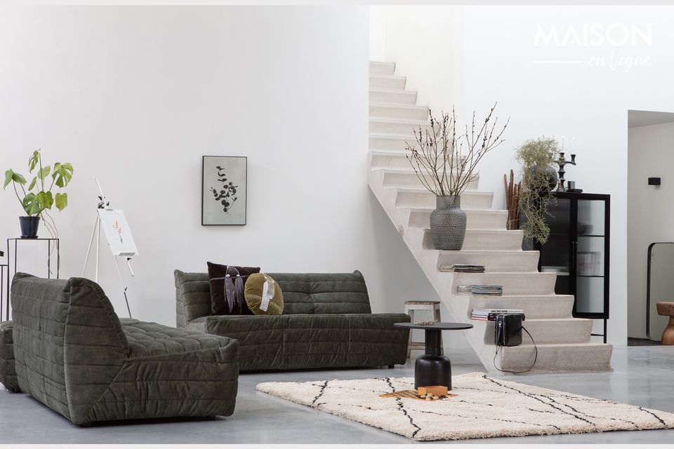 Este moderno sofá Bag pertenece a la colección Dutch de la marca holandesa Woood