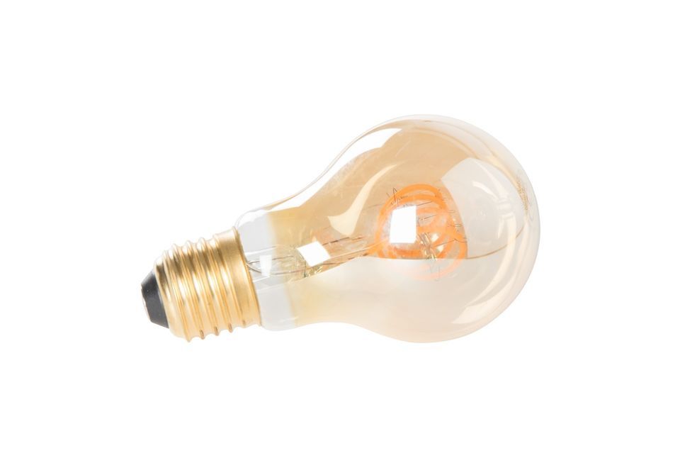 La bombilla Classic Gold de White Label Living proporciona 260 lúmenes de iluminación eficiente en