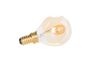 Miniatura Bombilla E14 Gold Clipped