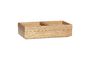 Miniatura Caja de almacenamiento de madera beige Grapa Clipped