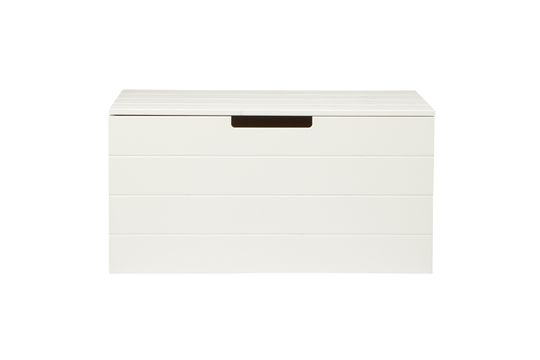 Caja de madera blanca Keet