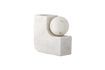 Miniatura Candelabro Abbelin de mármol blanco 3