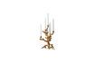 Miniatura Candelabro de aluminio dorado Apple Tree 3