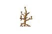 Miniatura Candelabro de aluminio dorado Apple Tree 5