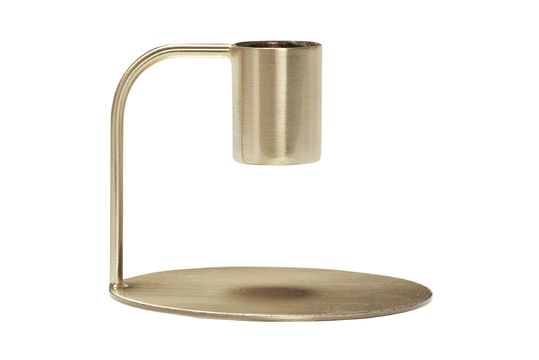 Candelabro de hierro dorado Curve Clipped