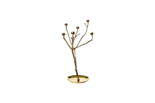 Candelabro de latón dorado Twiggy Clipped