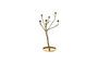 Miniatura Candelabro de latón dorado Twiggy Clipped