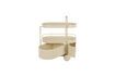 Miniatura Carrito auxiliar de acero beige Trolley 5