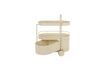 Miniatura Carrito auxiliar de acero beige Trolley 6